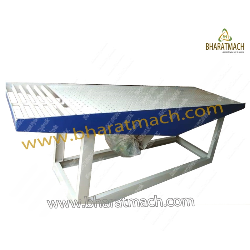 Vibrating Table Plant for mfg. of Paving Block, Tiles, Cover Block & Curbstone etc.