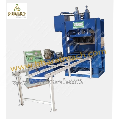 Automatic Solid Block making Machine with Vibro. - BHA-502B